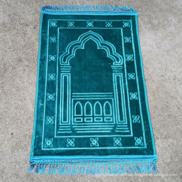 2021 Fashion Islamic Foldable Praying Rug Sejadah Travel Muslim Prayer Mat with Backres1 Buyer